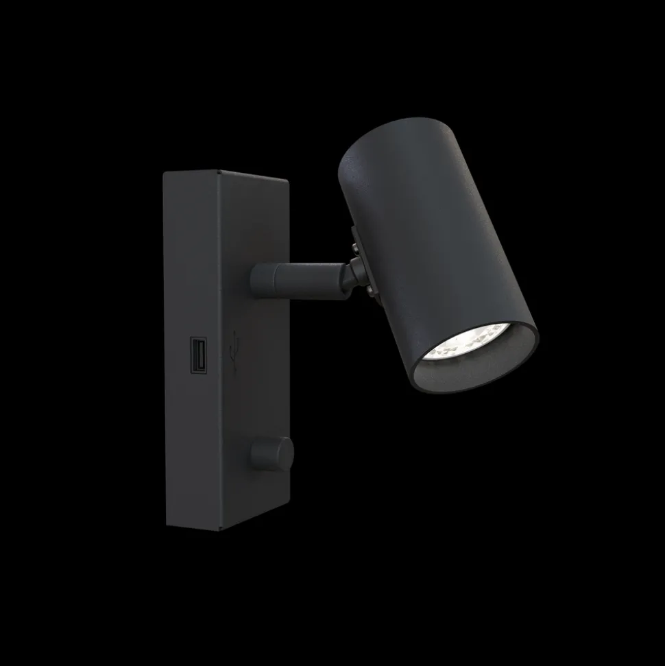 Tyson vägglampa USB vänster